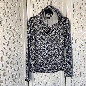 Geometric Nike athletic top